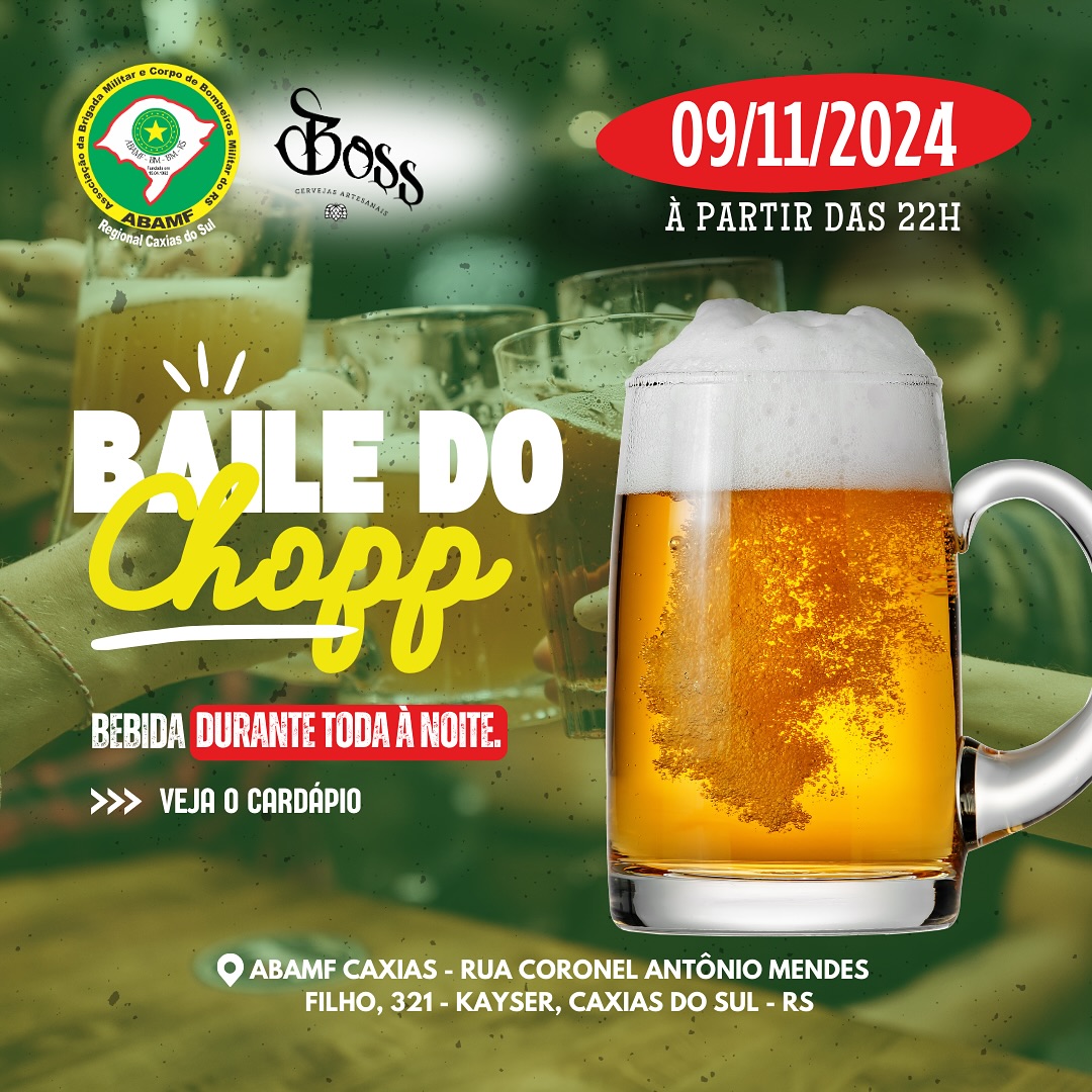 Baile do Chopp na ABAMF Caxias do Sul