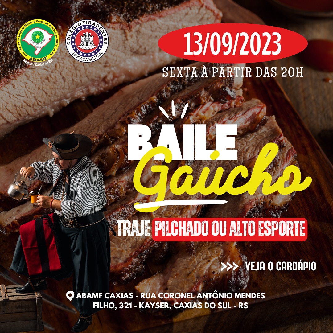 Baile Gaúcho (Traje Pilchado ou Alto Esporte)