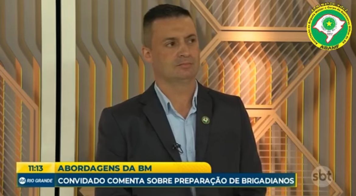 PRESIDENTE DA ABAMF MAICO VOLZ PARTICIPA DE ENTREVISTA NO SBT RIO GRANDE FAZENDO DURAS CRÍTICAS AO GOV3RNO EDUARDO LEITE