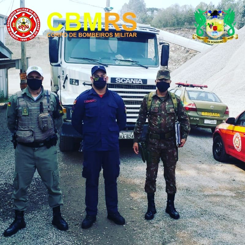 O Corpo de Bombeiros Militar do Rio Grande do Sul - CBMRS - participou no dia de hoje, quinta-feira (09/09), da Operação Hóplon I realizada pelo Exército Brasileiro