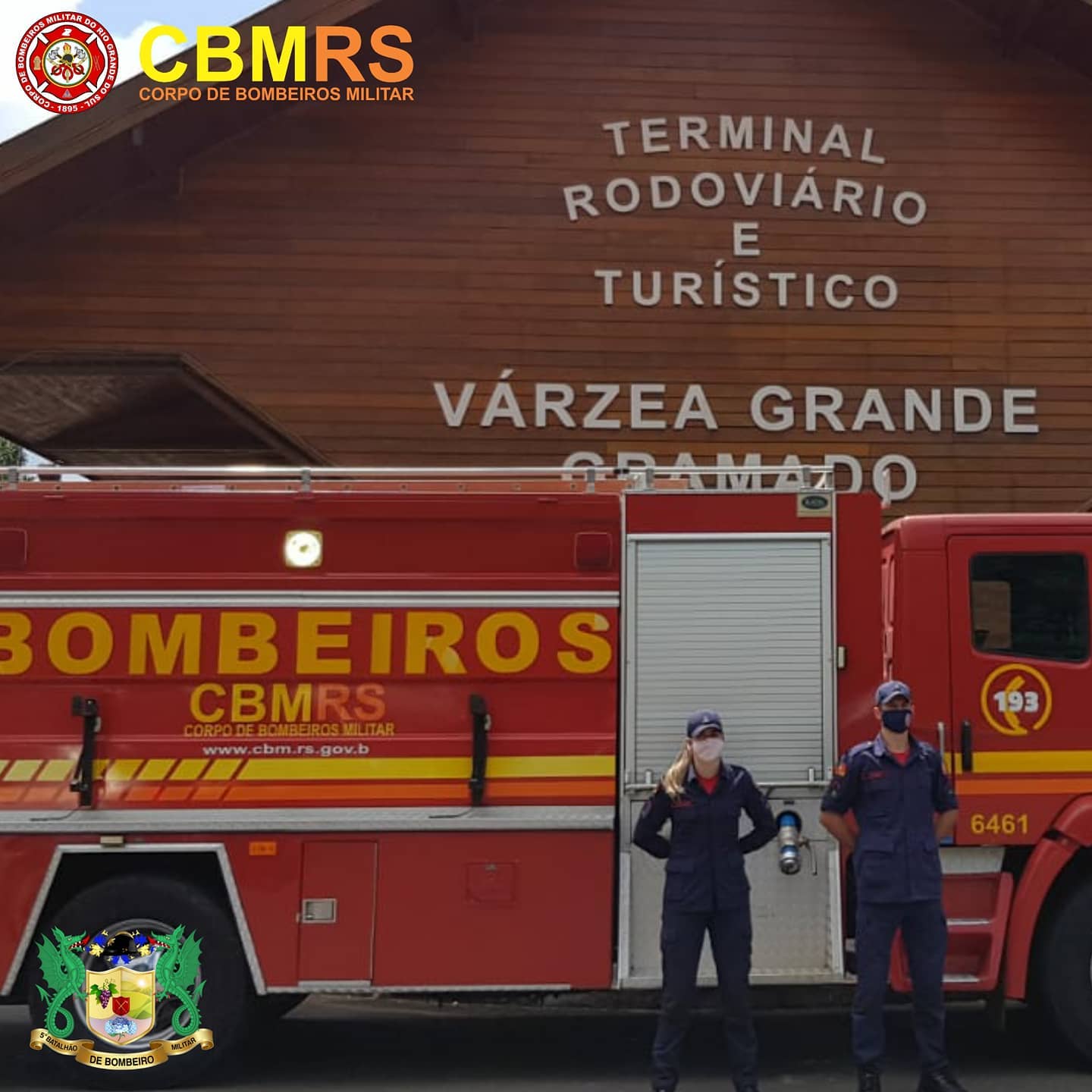 O Corpo de Bombeiros Militar do Rio Grande do Sul - CBMRS - iniciou a abertura do posto avançado de bombeiros no Bairro Várzea Grande